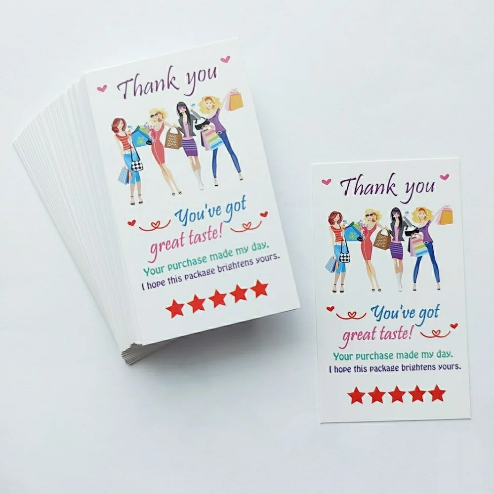 Thank you cards & Stickers